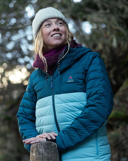 Northstar Down Recycled Jacket - Retro Blue/Tidal Blue - Lifestyle