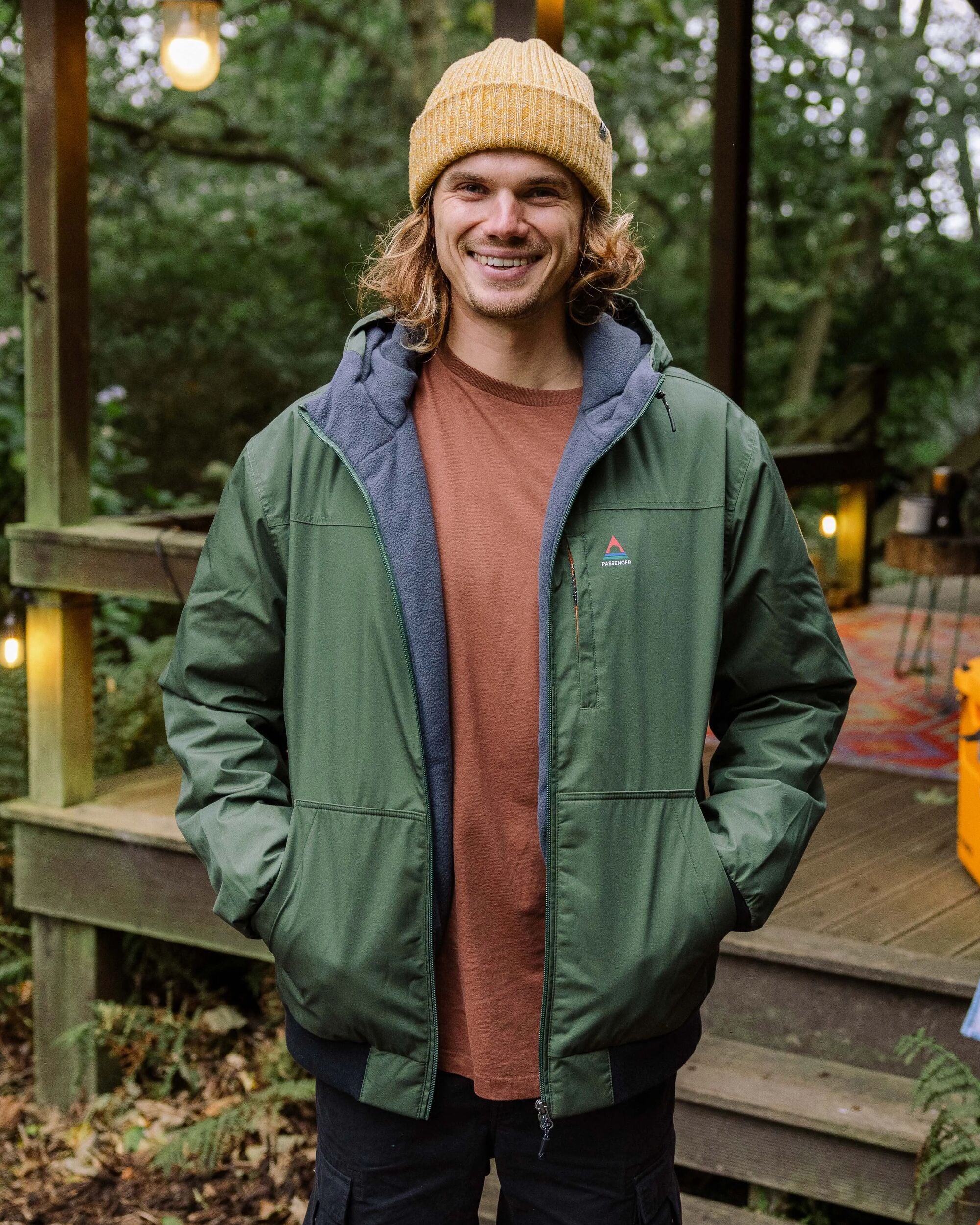 Bundoran Recycled Jacket - Fir Tree - Lifestyle