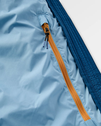 Northstar Down Recycled Jacket - Retro Blue/Tidal Blue - Flatlay