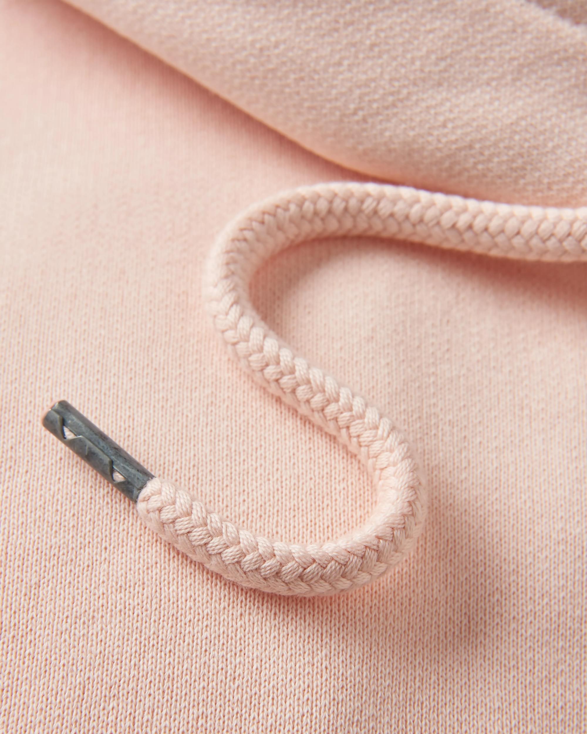 Rooted In Nature Hoodie - Peach Whip - Flatlay