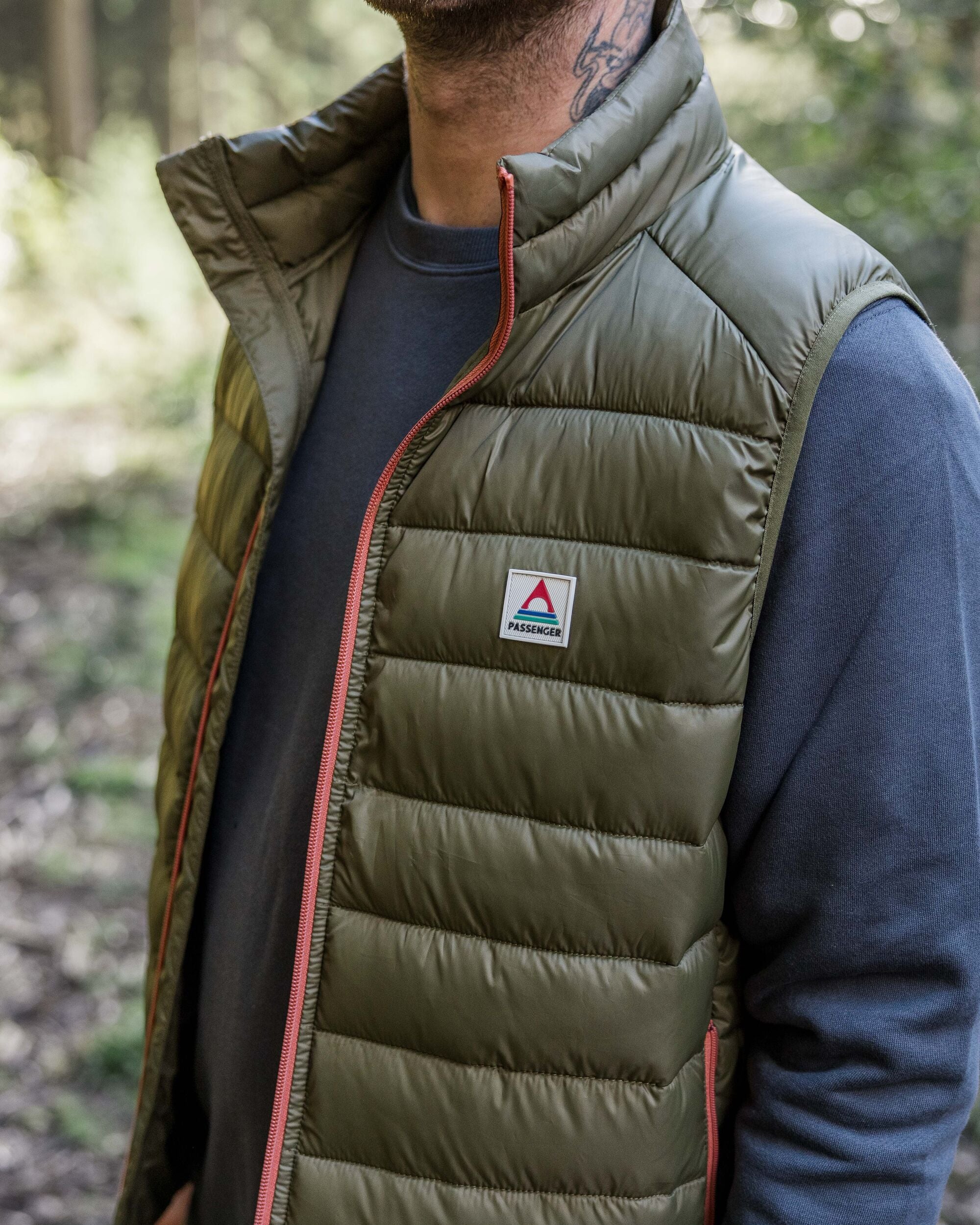 Roamer Insulated Vest - Khaki - Lifestyle