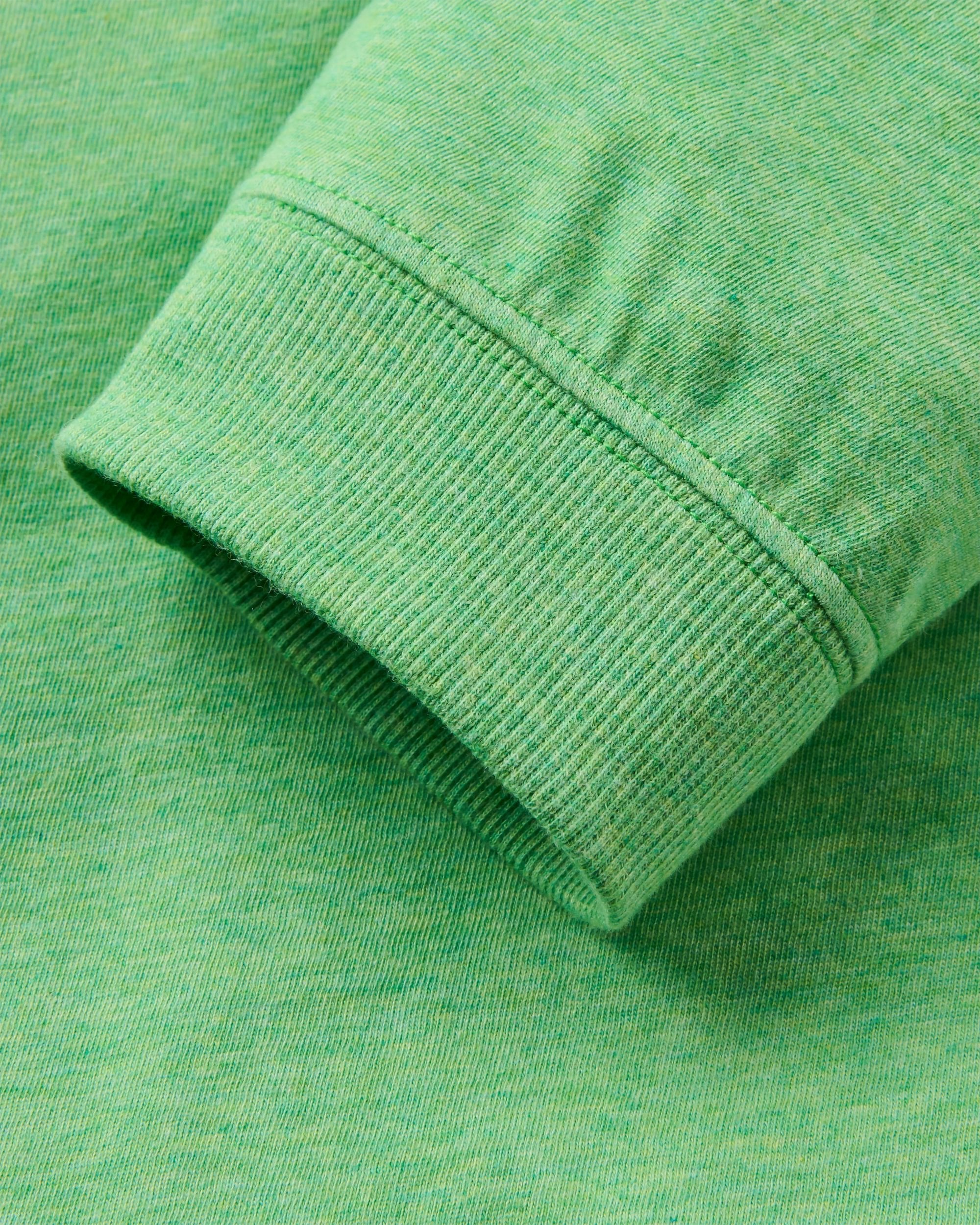 Legacy LS T-Shirt - True Green Marl - Flatlay