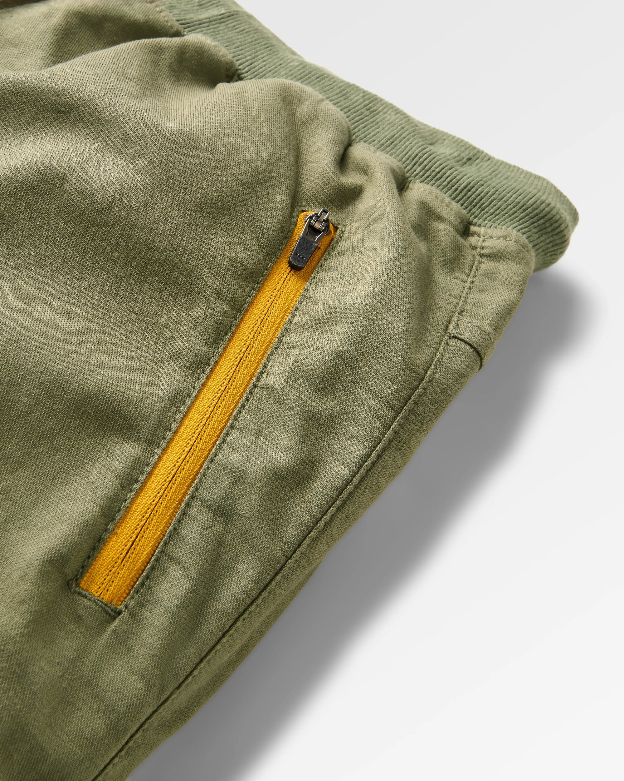 Hydrilla High Waisted Jogger - Dusty Olive - Flatlay