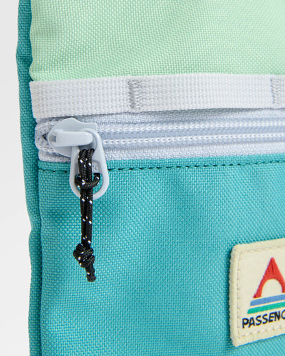 Journey Crossbody Bag - Mediterranean/ Ocean Teal - Flatlay
