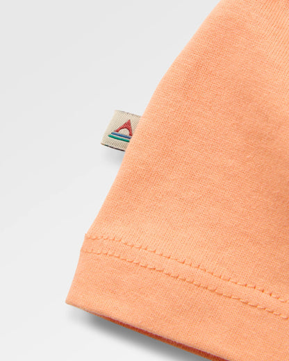 Classic LS T-Shirt - Orange Peach - Flatlay