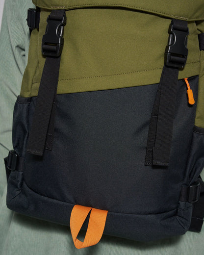 Boondocker 26L Backpack - Black/Khaki - Studio Model