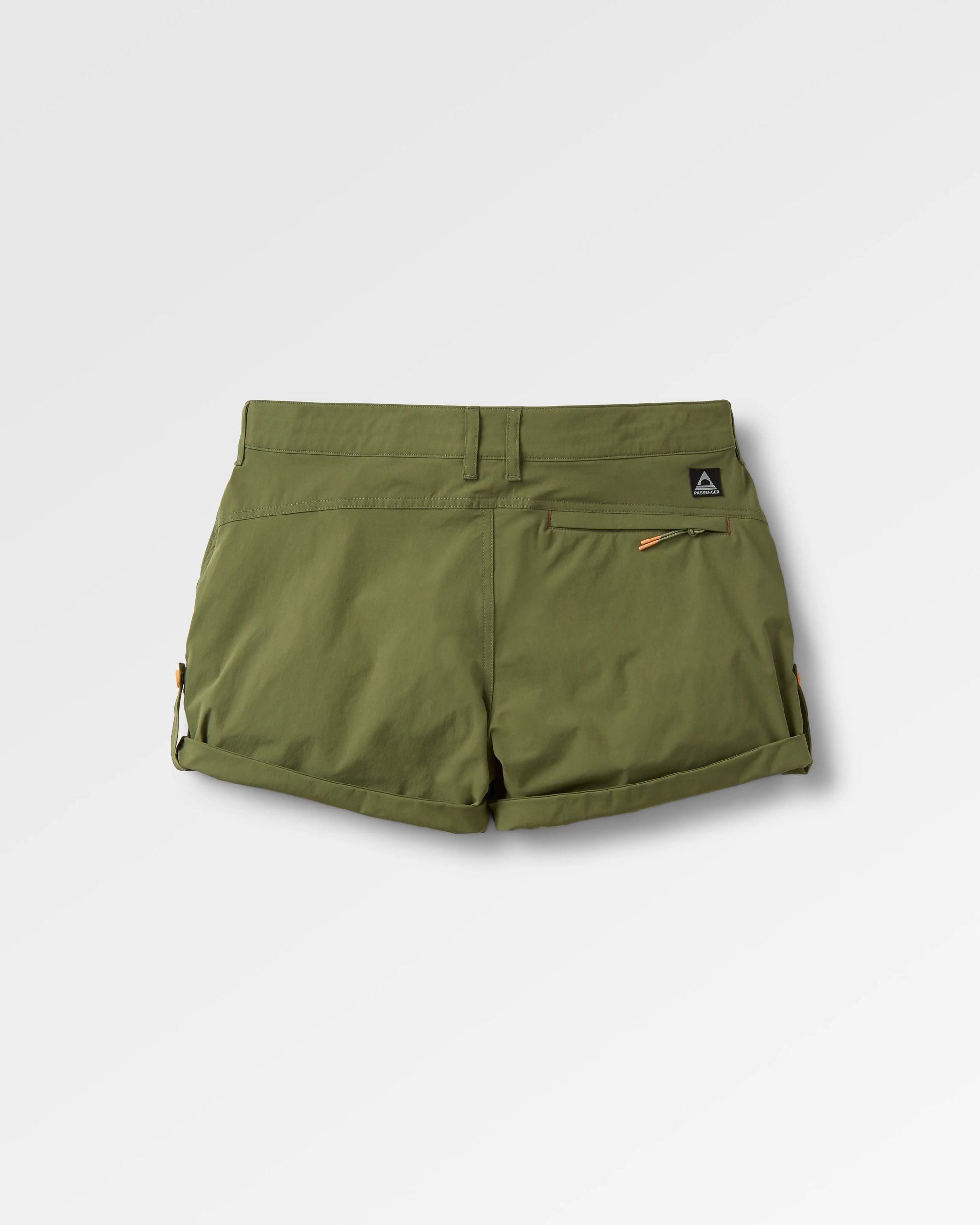 365 Trail Roll-Up Short - Khaki - Flatlay