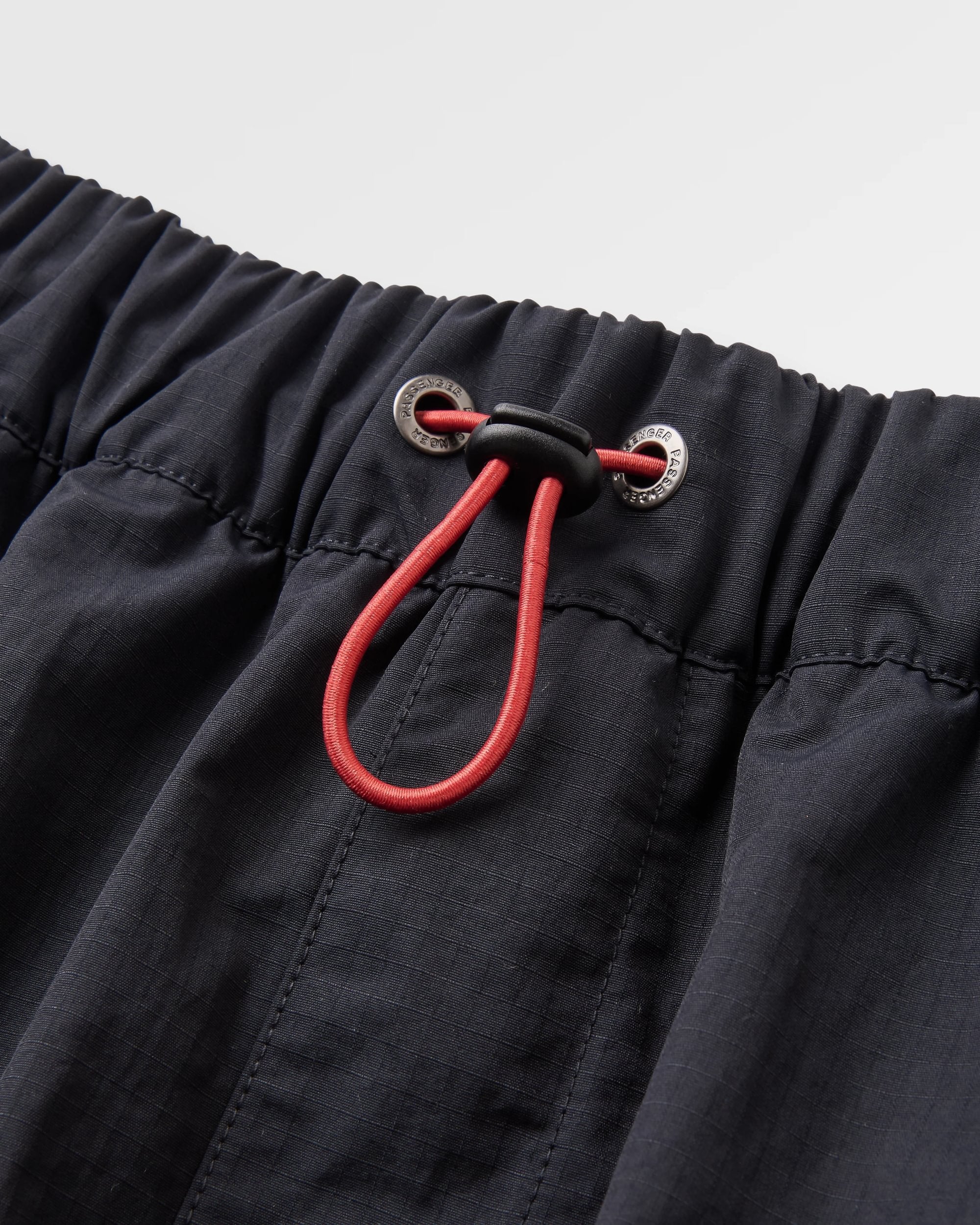 Seek Out Ripstop Short - Black - Flatlay