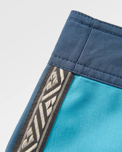 Hollow Recycled Boardshort - Blue Pool