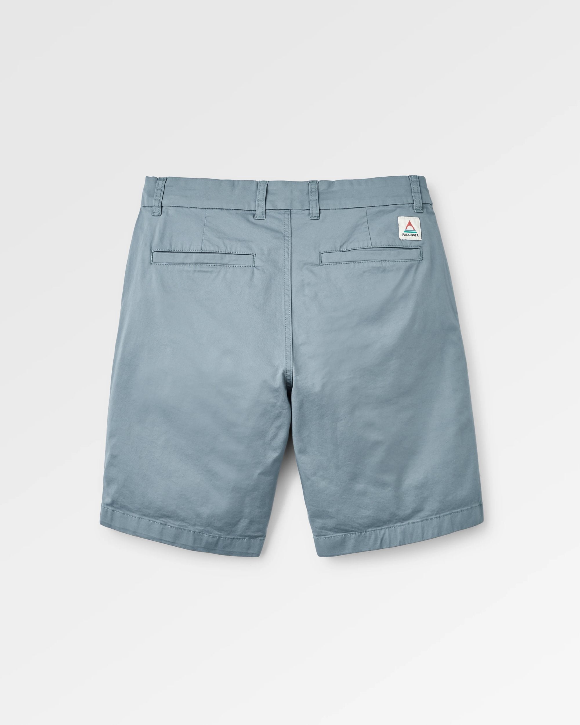 365 Light Organic Cotton Shorts - Storm Grey - Flatlay