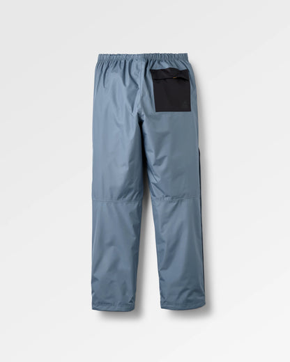Trailscape Women's Waterproof Trousers - Stormy Blue/Retro Blue - Flatlay