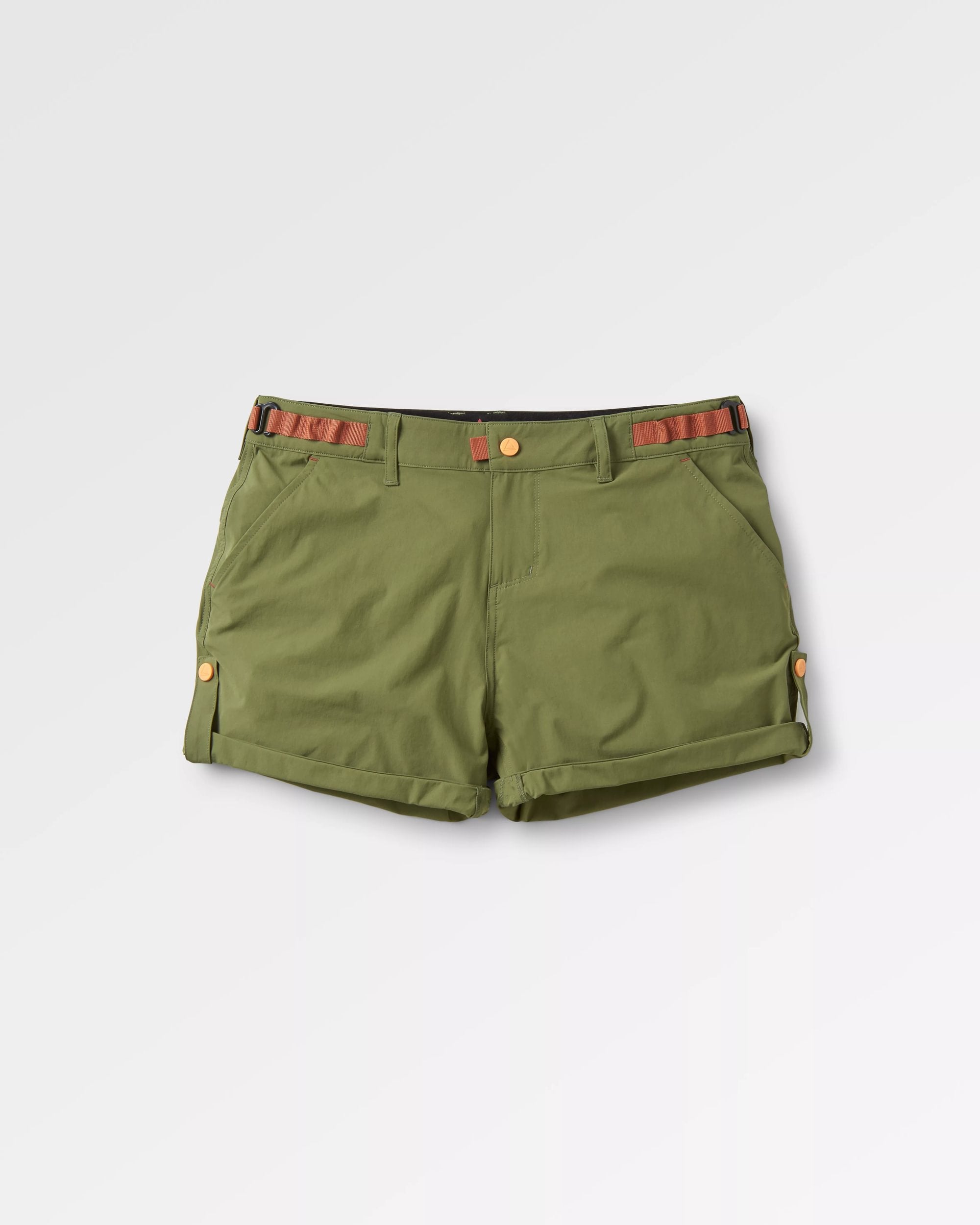 365 Trail Roll-Up Short - Khaki - Flatlay