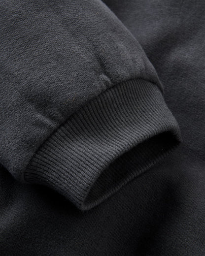 Roamer Women's Sweatshirt - Faded Black - Flatlay