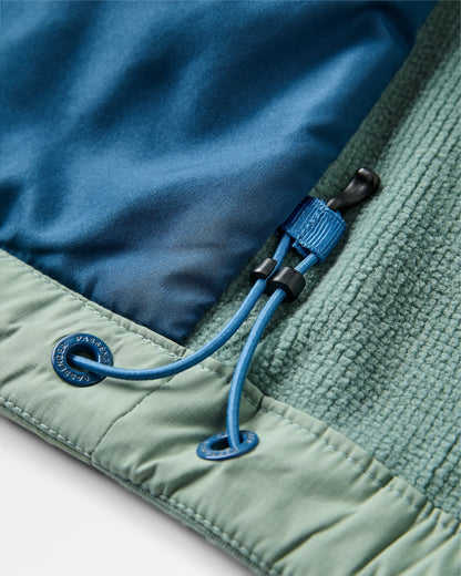 Shasta Lightweight Recycled Thermore® Insulated Hoodless Jacket - Pistachio - Flatlay