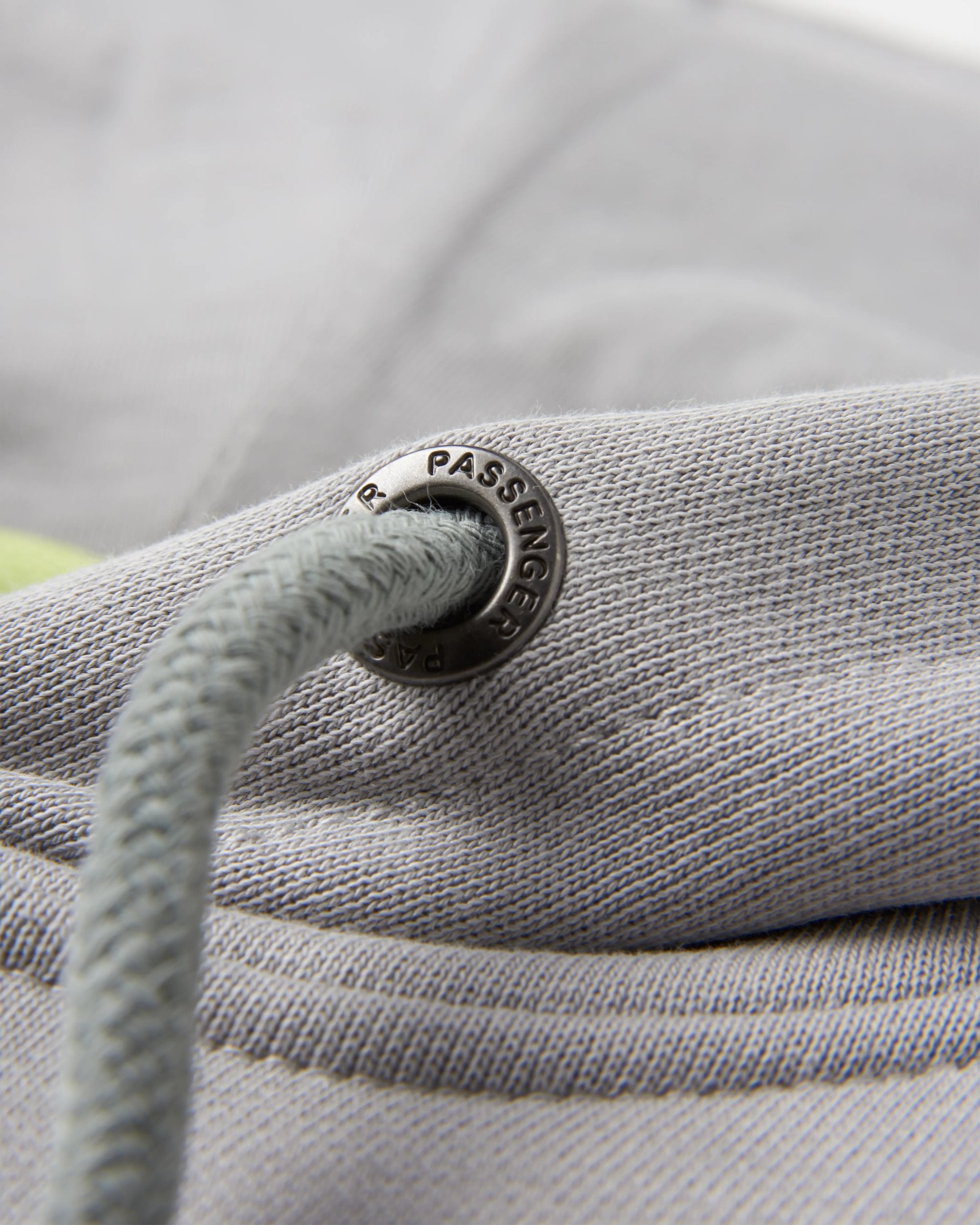 Waves & Trees Organic Cotton Hoodie - Steel Grey - Flatlay