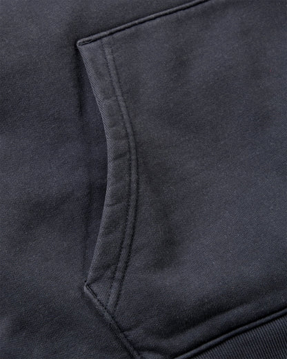 Boundless Relaxed Fit Hoodie - Faded Black - Flatlay