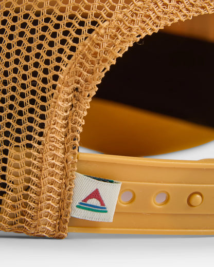 Rockdale Trucker Cap - Dusty Ochre - Flatlay