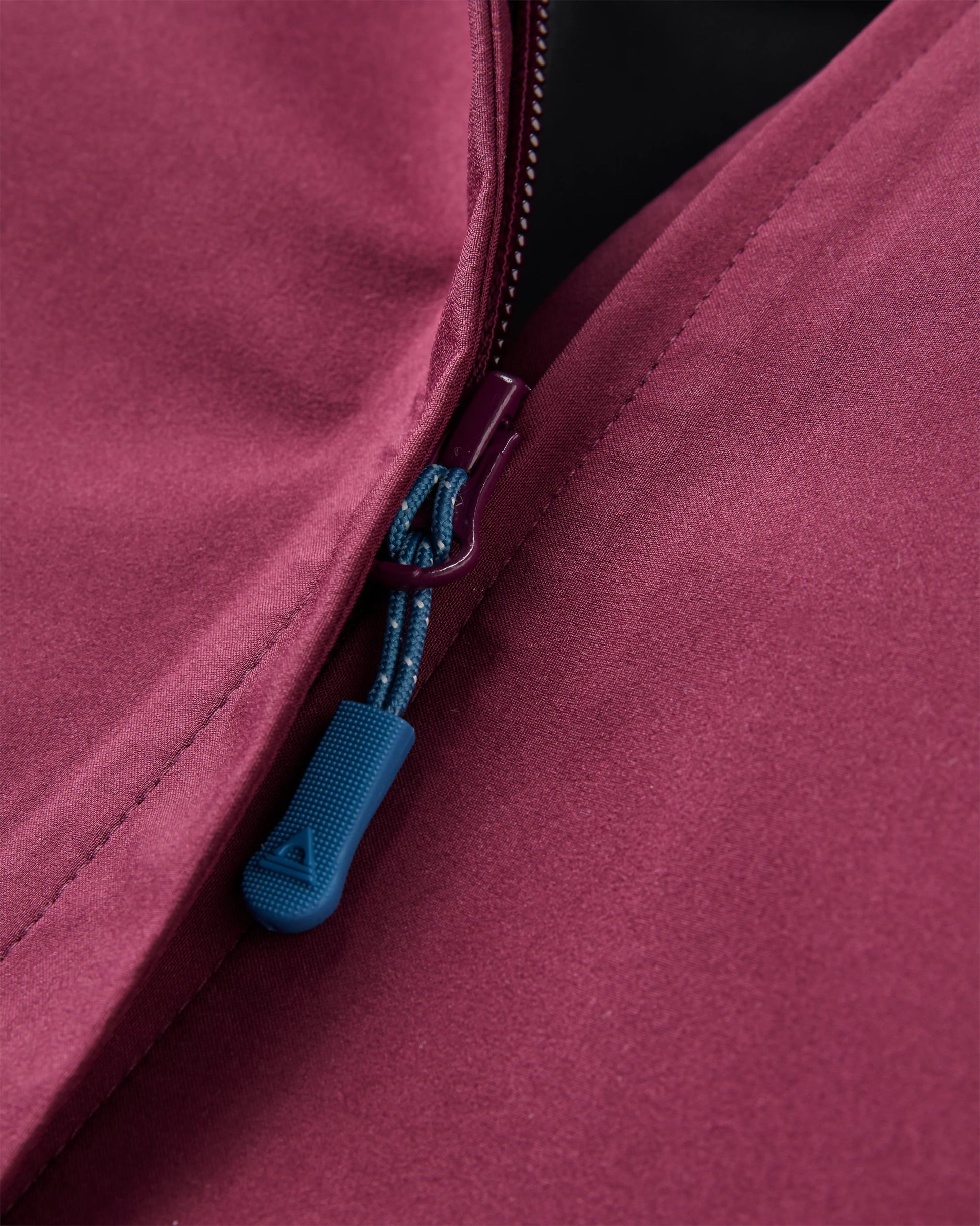 Five Element Recycled Waterproof Jacket - Fig - Flatlay