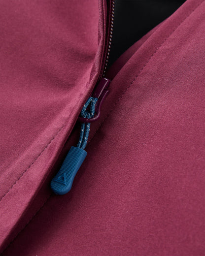 Five Element Recycled Waterproof Jacket - Fig - Flatlay