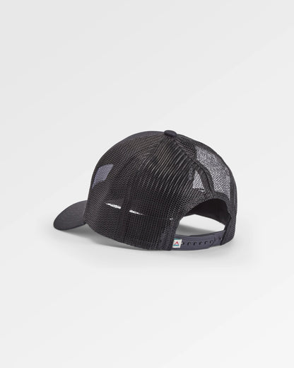 Elements Core Trucker - Triangle Patch - Black - Flatlay