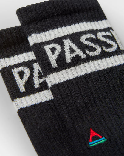 Classic Passenger Crew Socks - Black