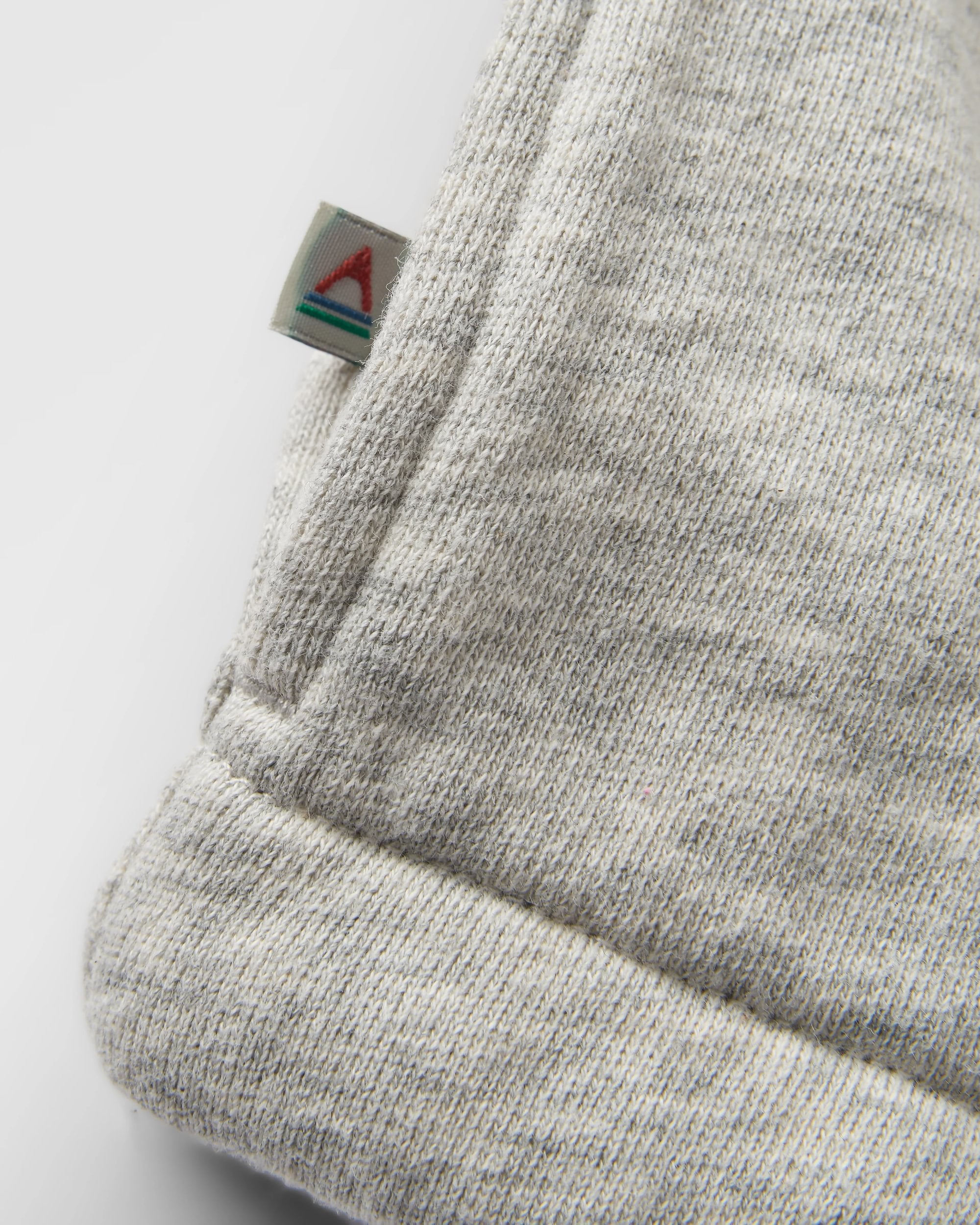 Jazz Organic Cotton Sweatshirt - Grey Marl - Flatlay