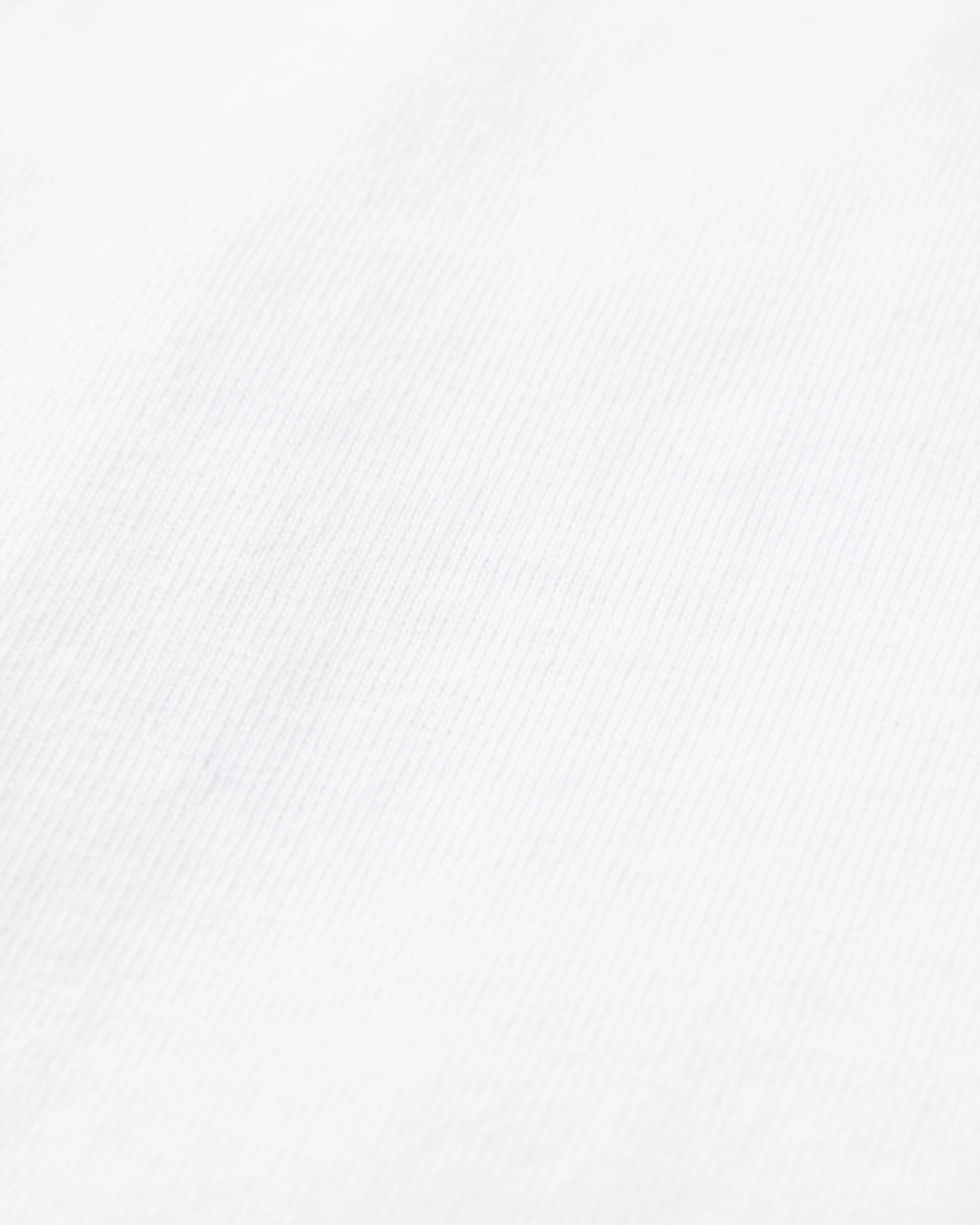 Laidback Recycled Cotton Relaxed Fit T-Shirt - White - Flatlay