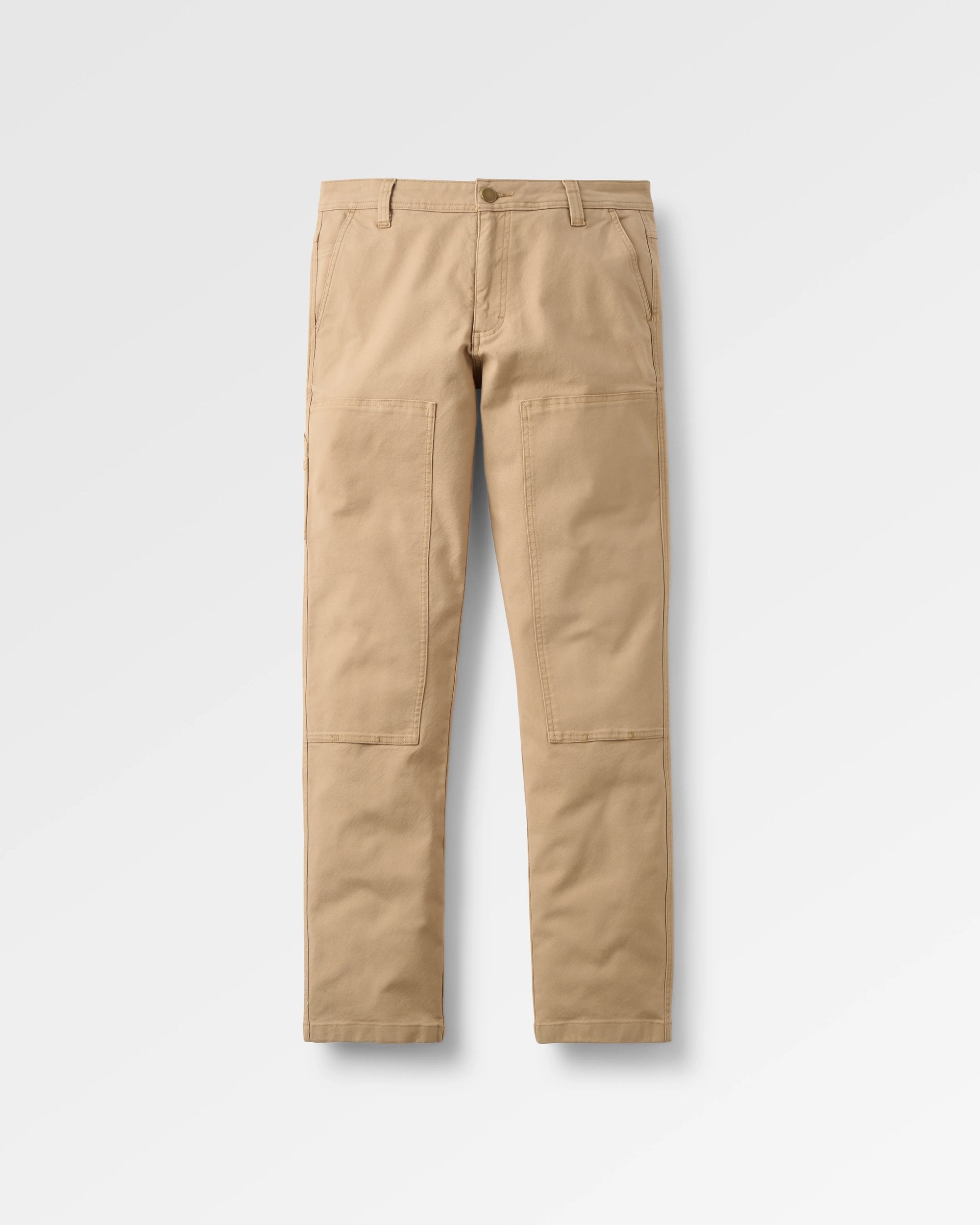 Vantage Organic Cotton Trouser - Biscuit - Flatlay