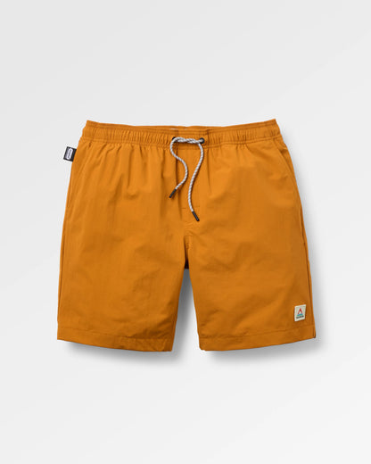 Drifter NetPlus® Swim Lined Short - Retro Orange - Flatlay