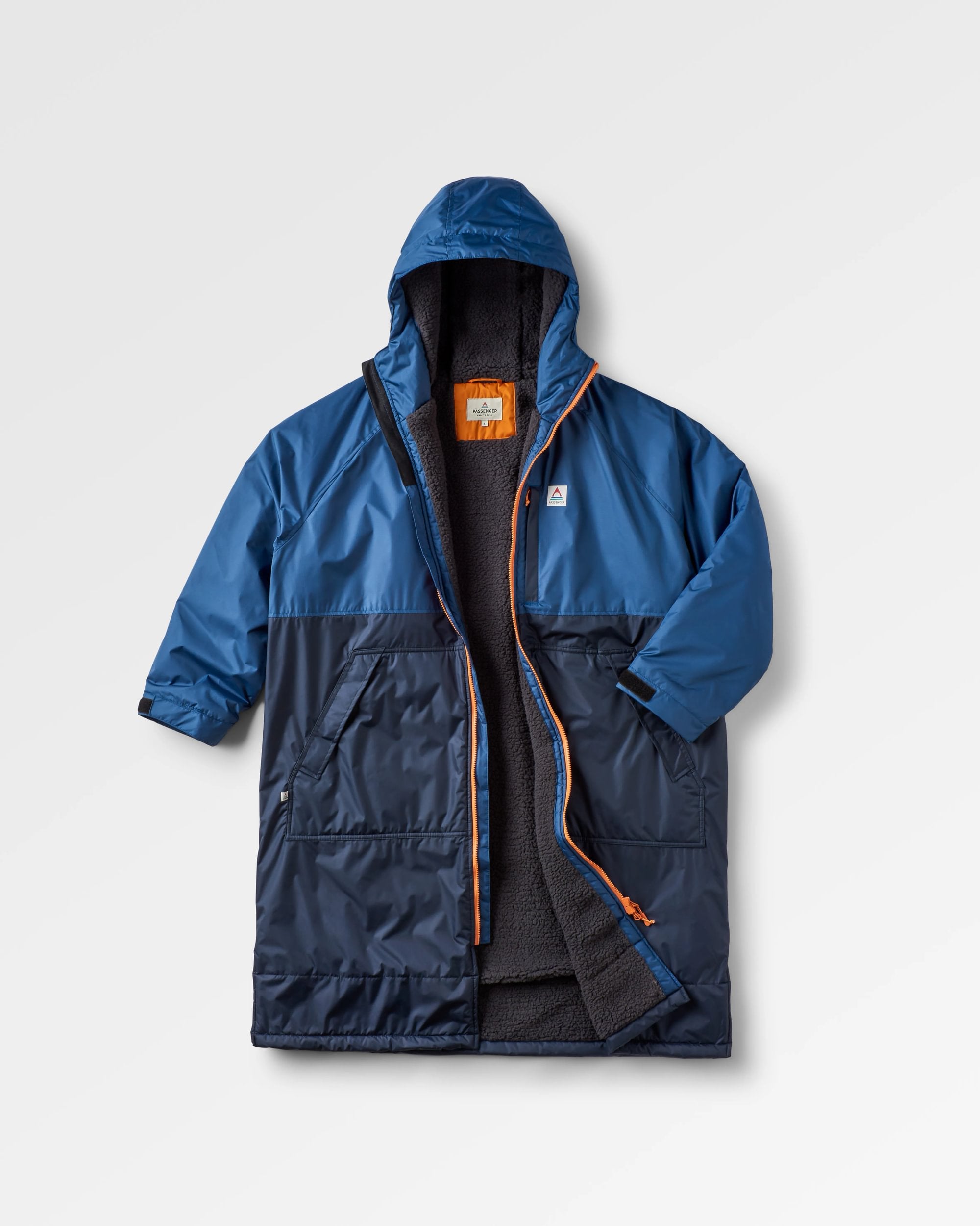Wave Changing Robe Waves Sherpa Lined Changing Robe Dark Denim/ Deep Navy – Passenger
