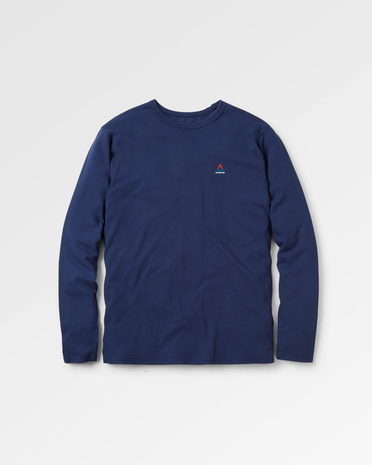 Classic Recycled Cotton LS T-Shirt - Rich Navy