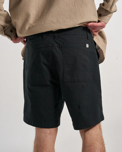 Kimmer Ripstop Cotton Short - Black - Studio Model