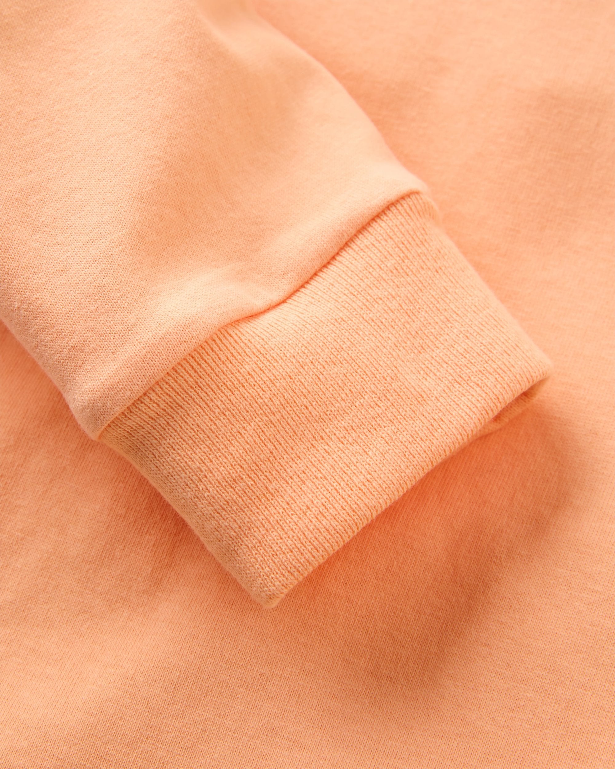 Classic LS T-Shirt - Orange Peach - Flatlay