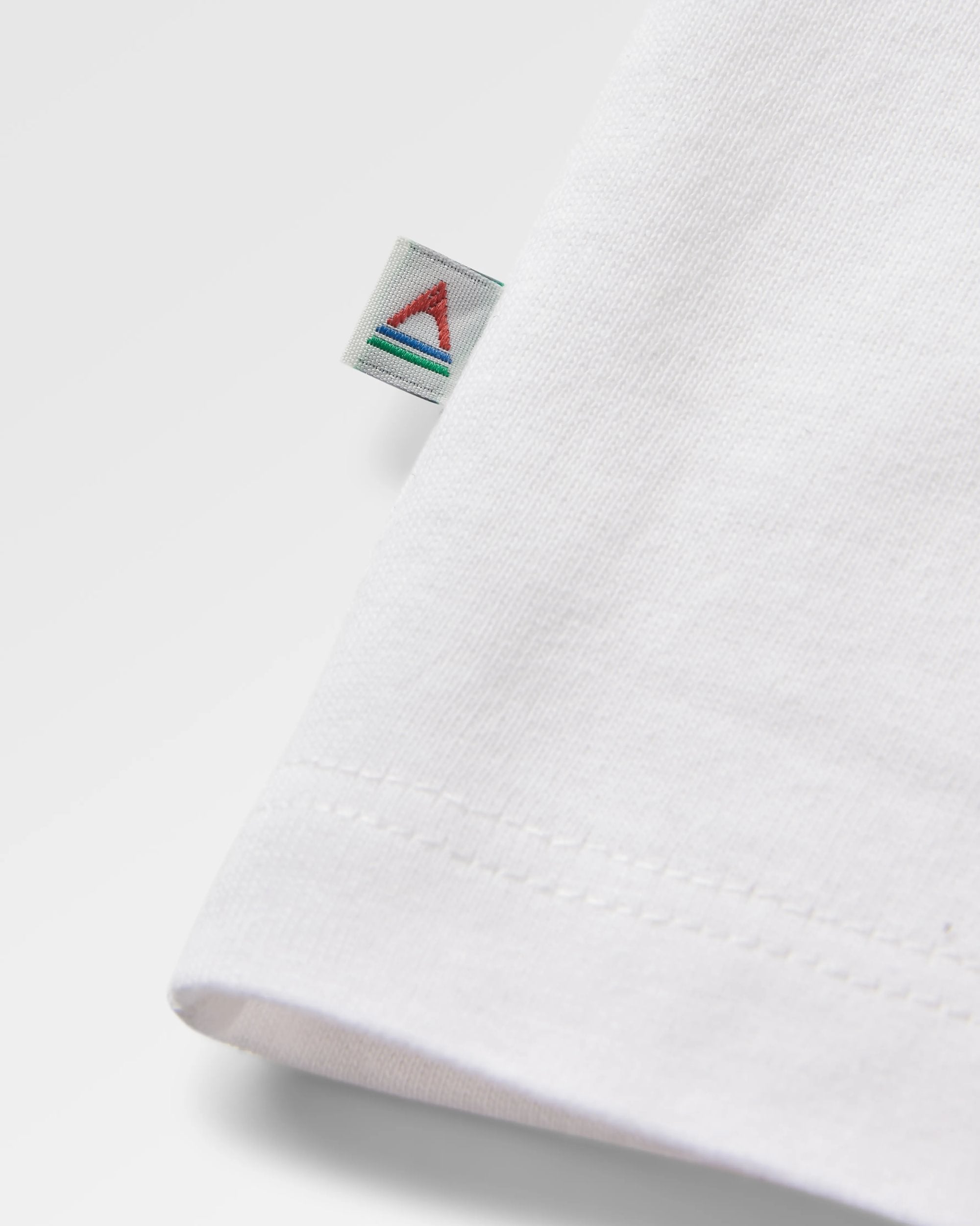 Sunray Recycled Cotton Vest - White - Flatlay