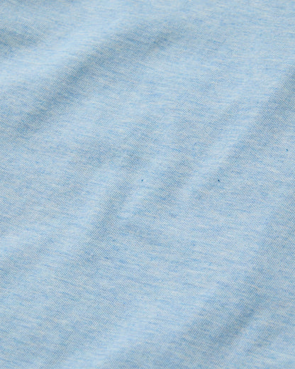 Legacy T-Shirt - Faded Denim Marl - Flatlay