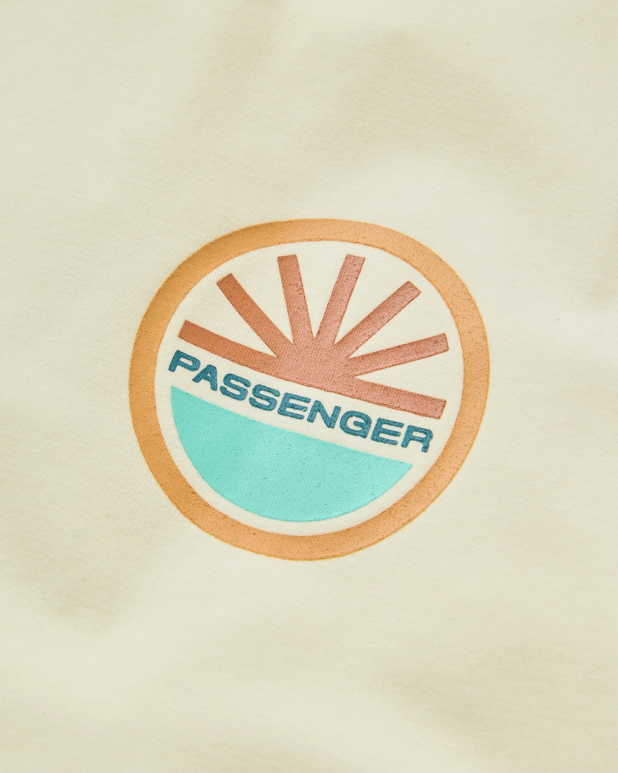 Chase The Light Active T-Shirt - Pale Yellow - Flatlay