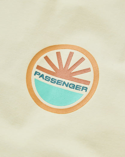 Chase The Light Active T-Shirt - Pale Yellow - Flatlay