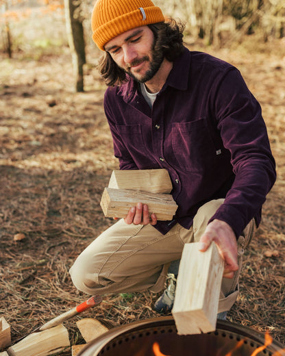 Backcountry Cord Shirt - Deep Plum