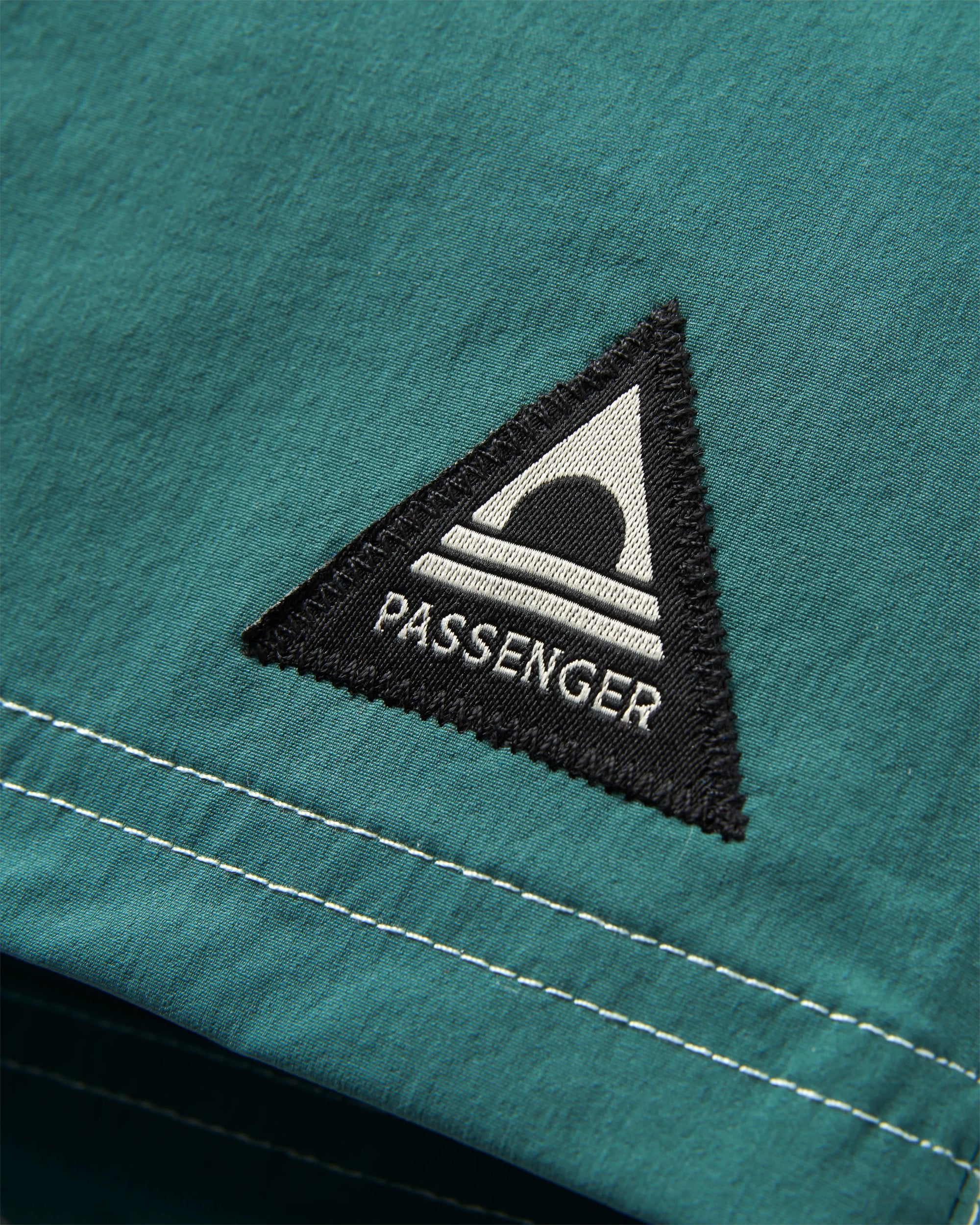 Cutback Recycled Boardshort - Spearmint/Deep Ocean - Flatlay