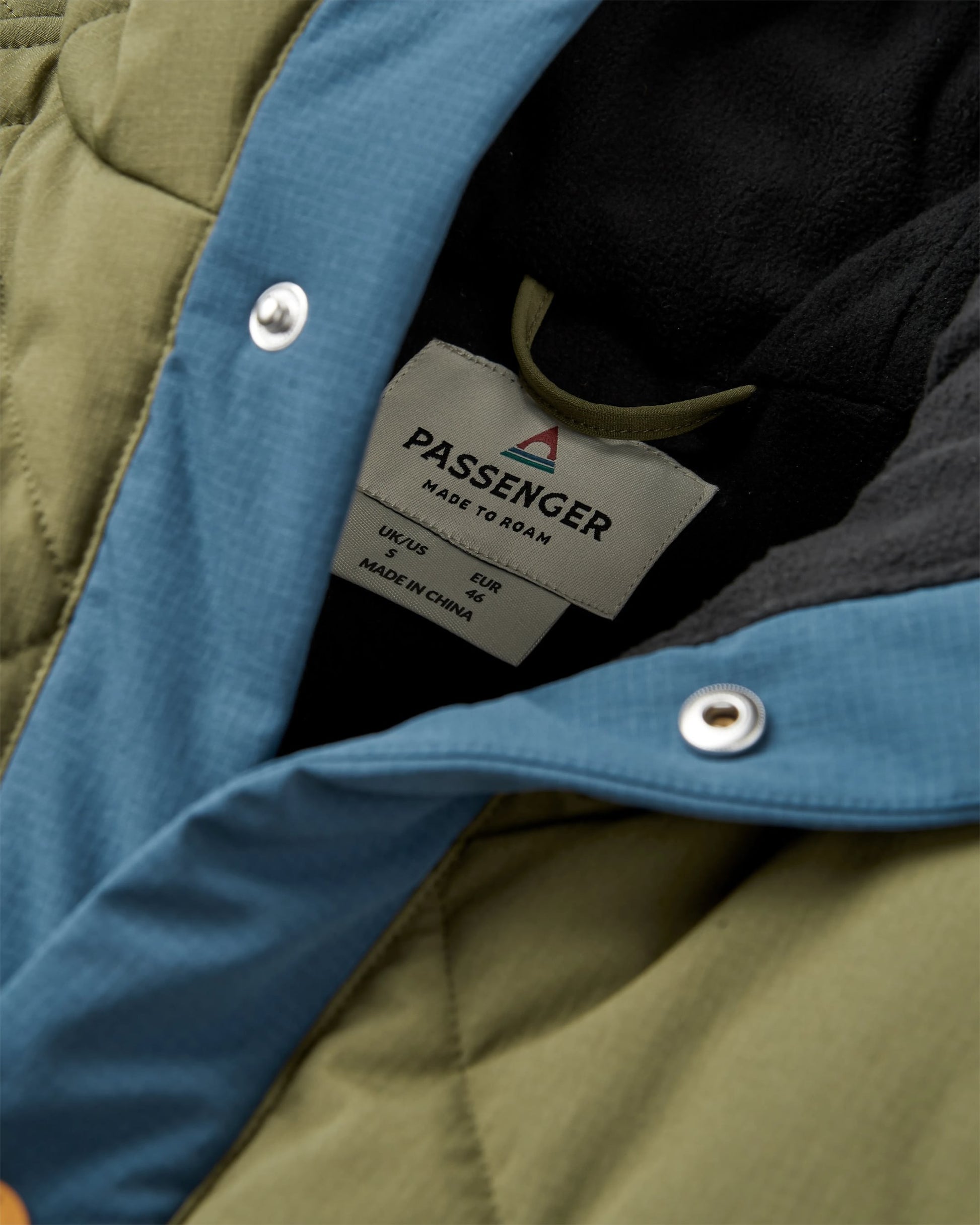 Campscape Parka - Black/Khaki - Flatlay