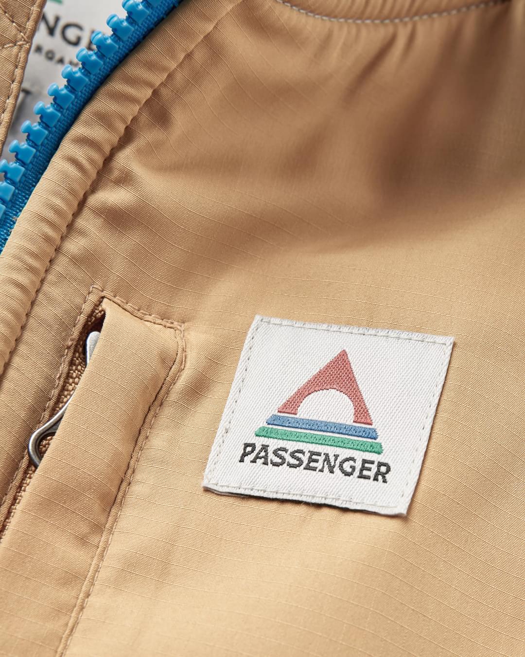 Home Recycled Sherpa Fleece - Atlantic Blue - Flatlay