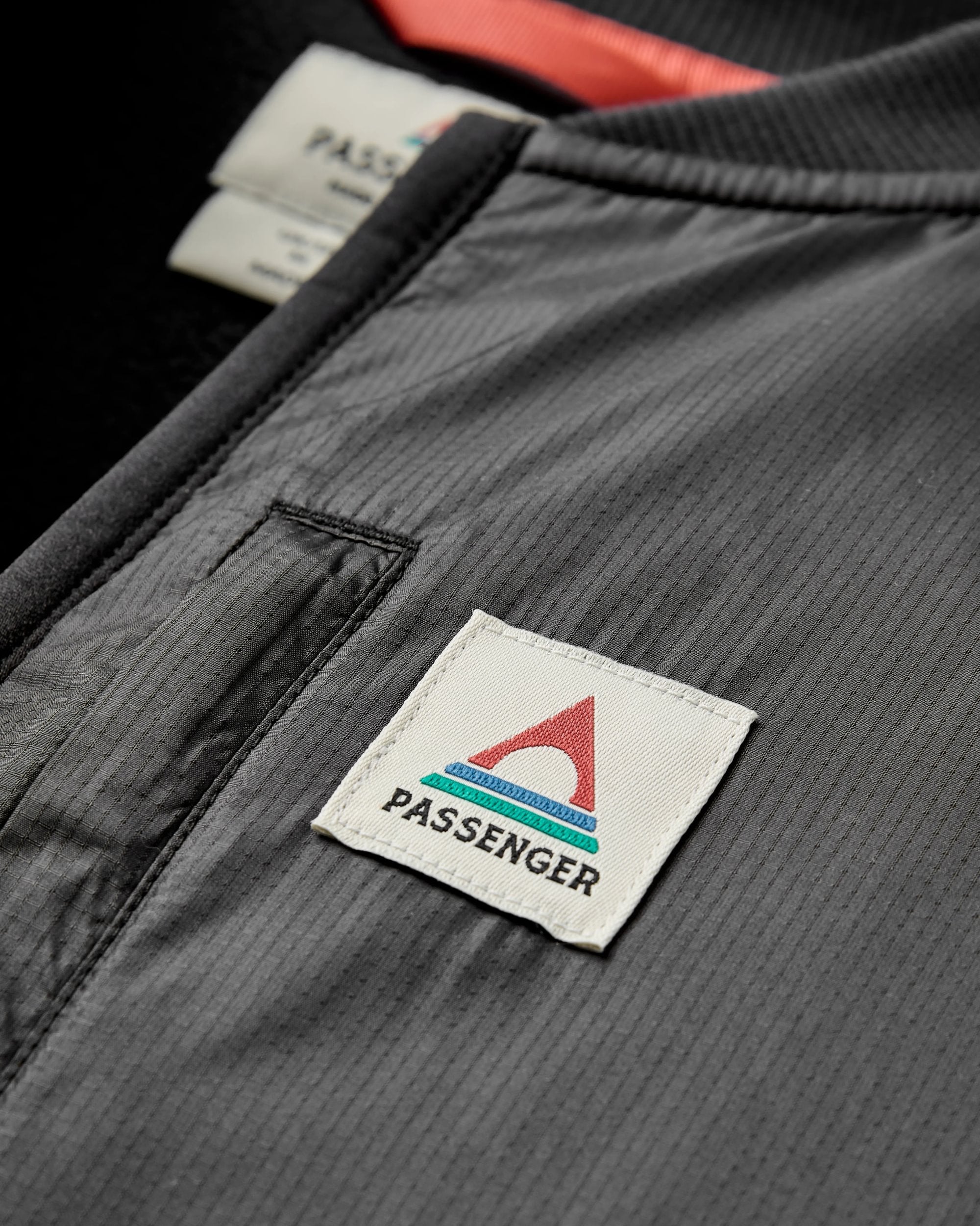 Reconnect Recycled Sherpa Fleece - Black - Flatlay