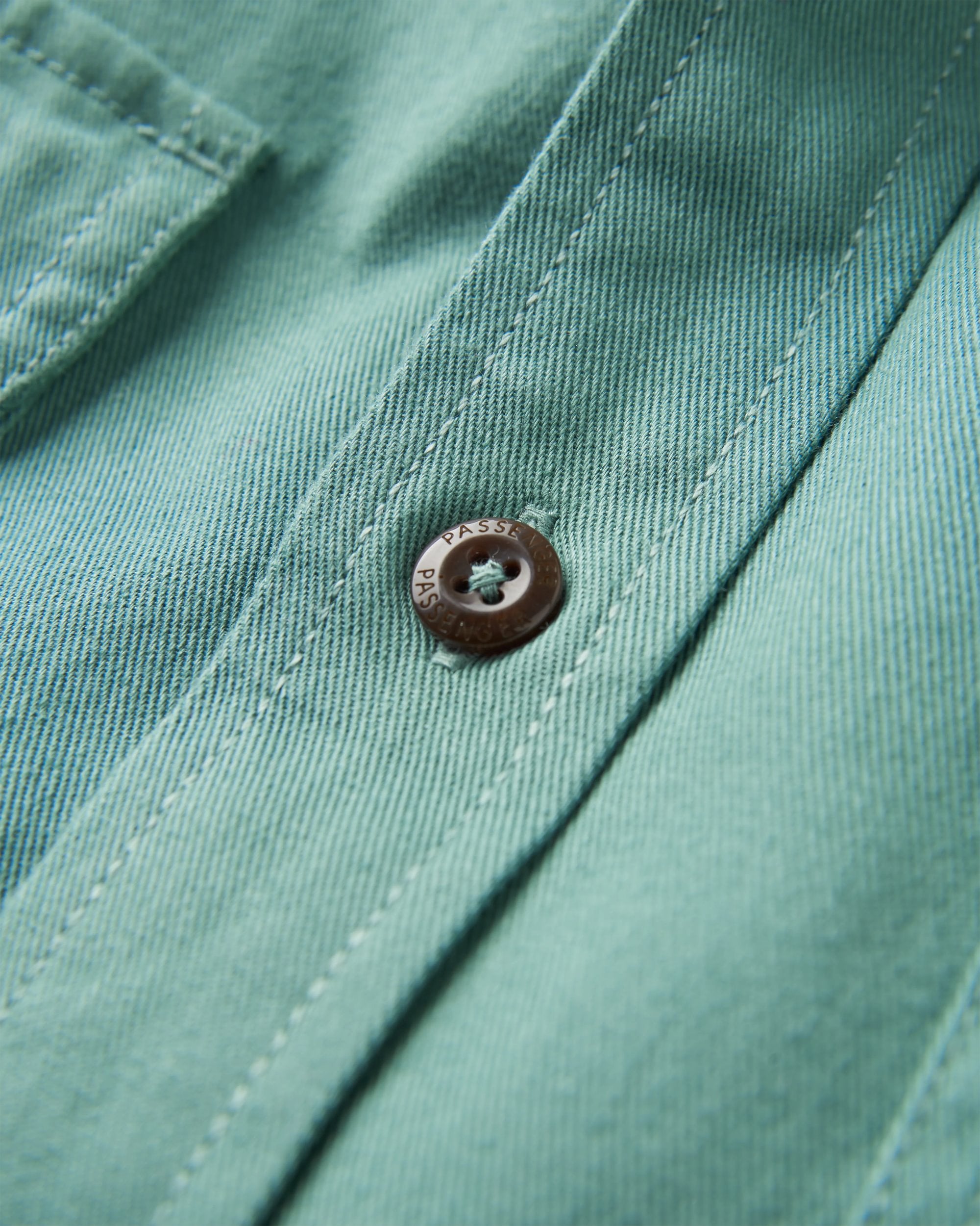 Vision Organic Cotton Shirt - Arctic - Flatlay