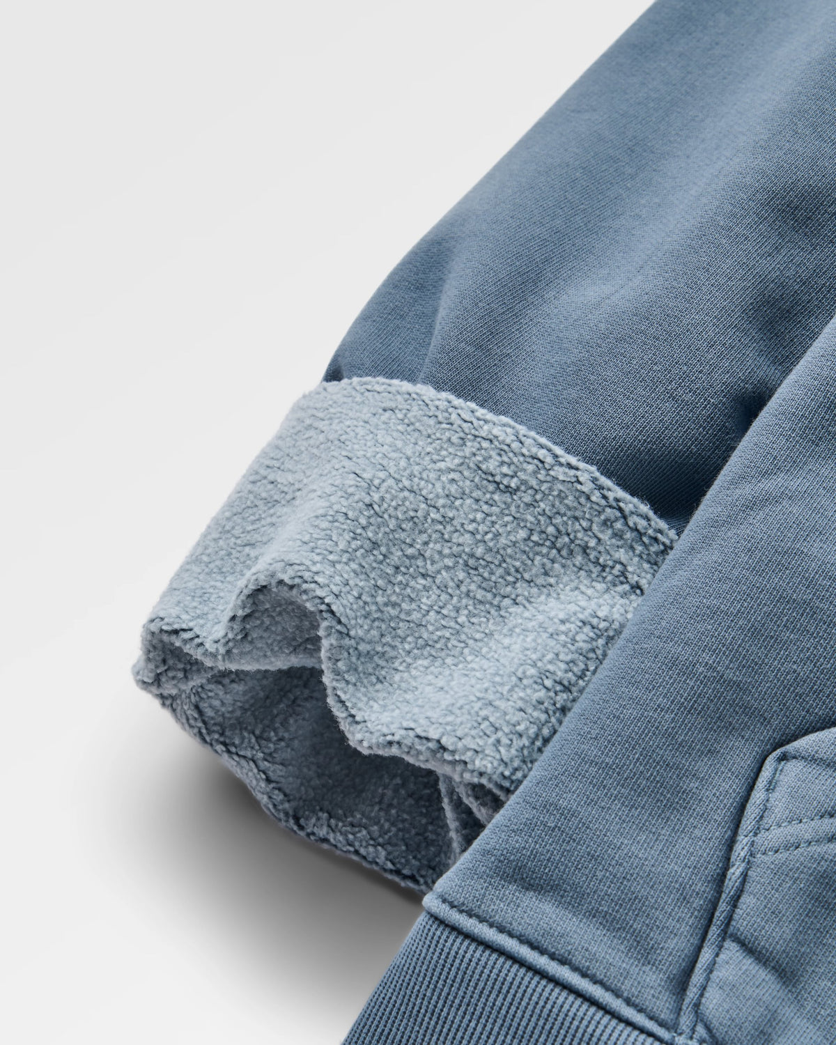 Boundless Relaxed Fit Hoodie - Stormy Blue - Flatlay