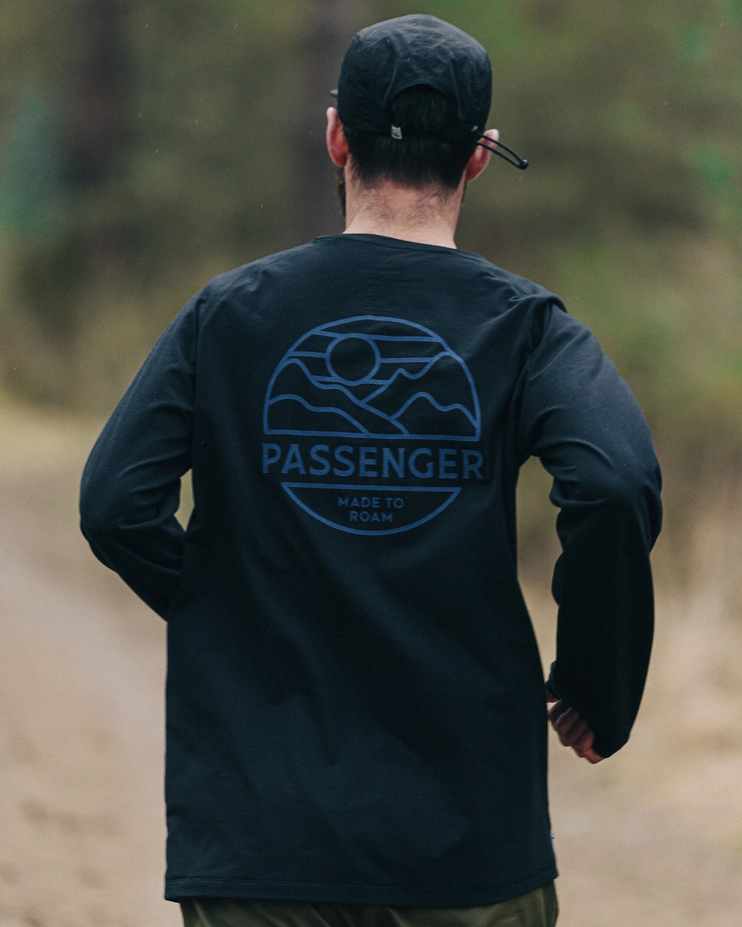 Sedona Drirelease® Recycled Active LS T-Shirt - Black - Lifestyle