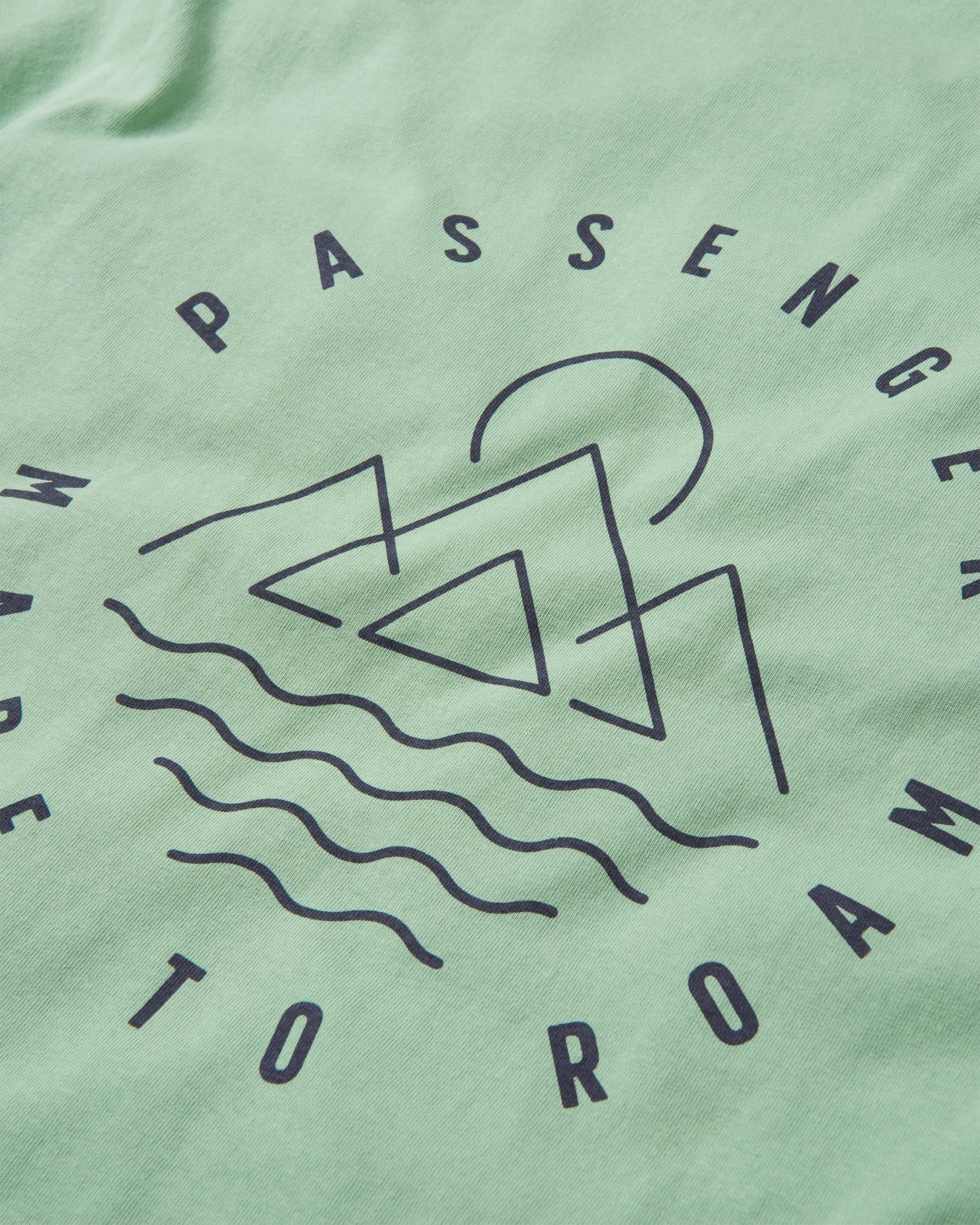 Escapism Recycled Cotton T-Shirt - Green Fig