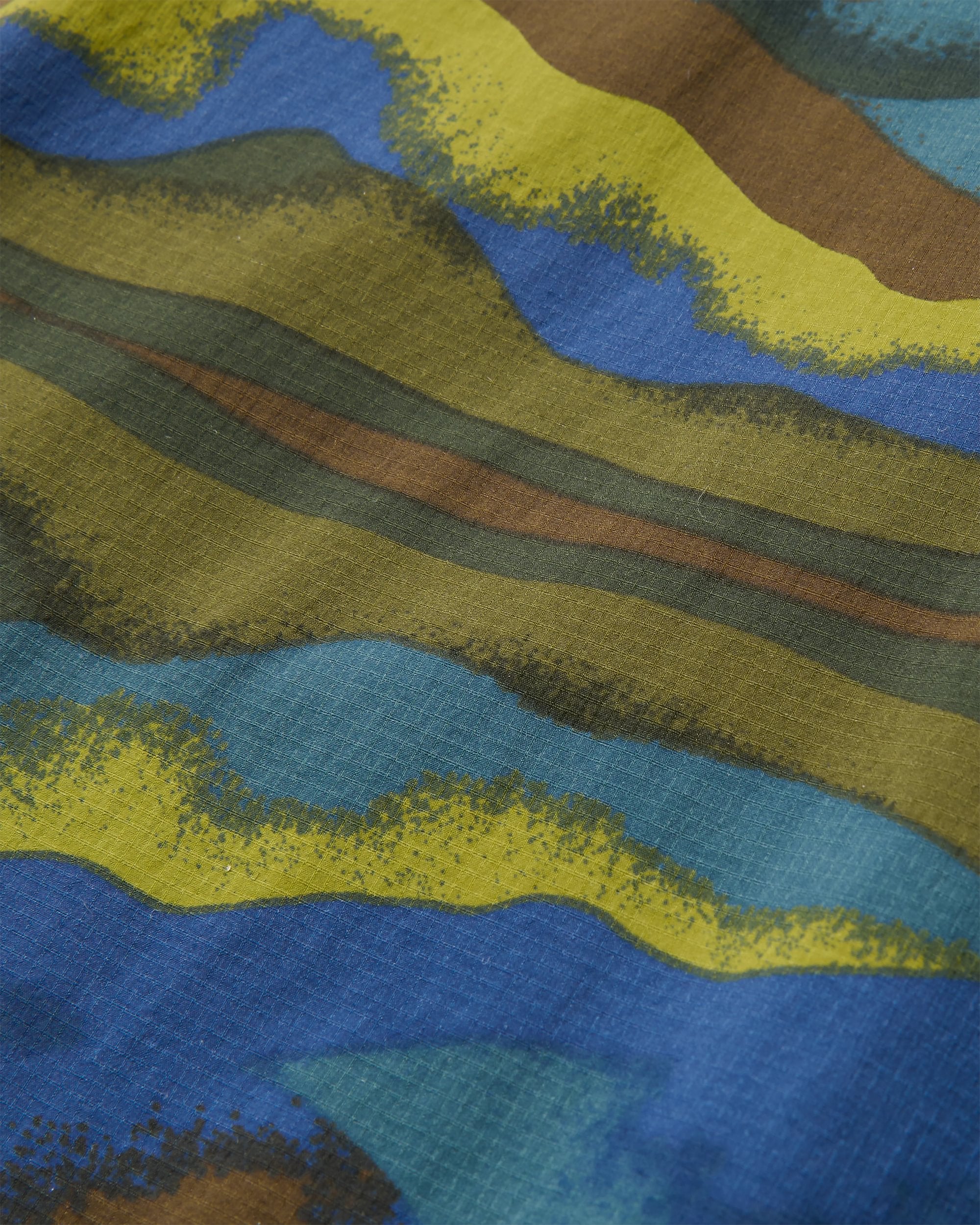 Gusto 2.0 Windshell Anorak - Reflection Khaki - Flatlay