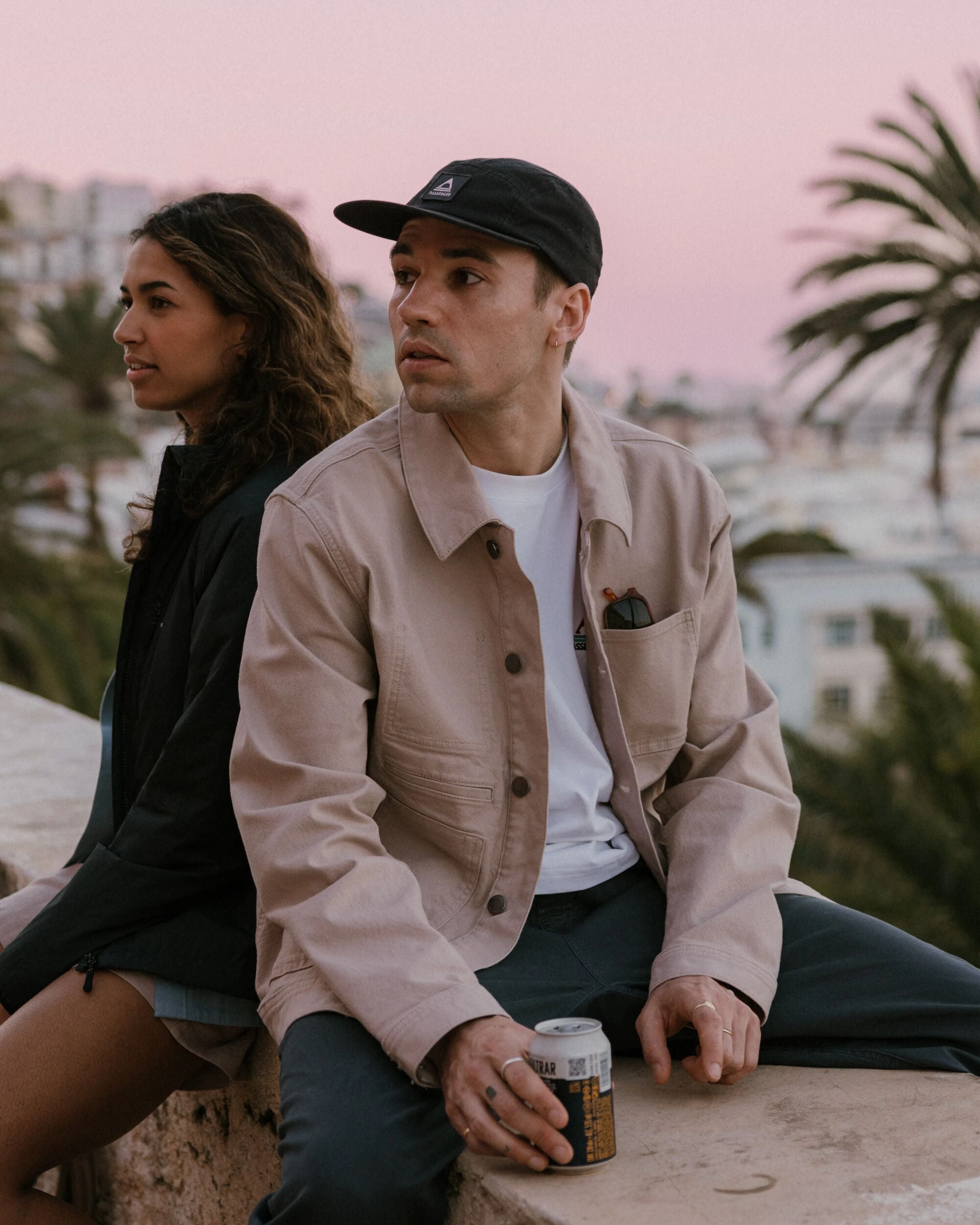 Vantage Canvas Jacket - Simply Taupe - Lifestyle