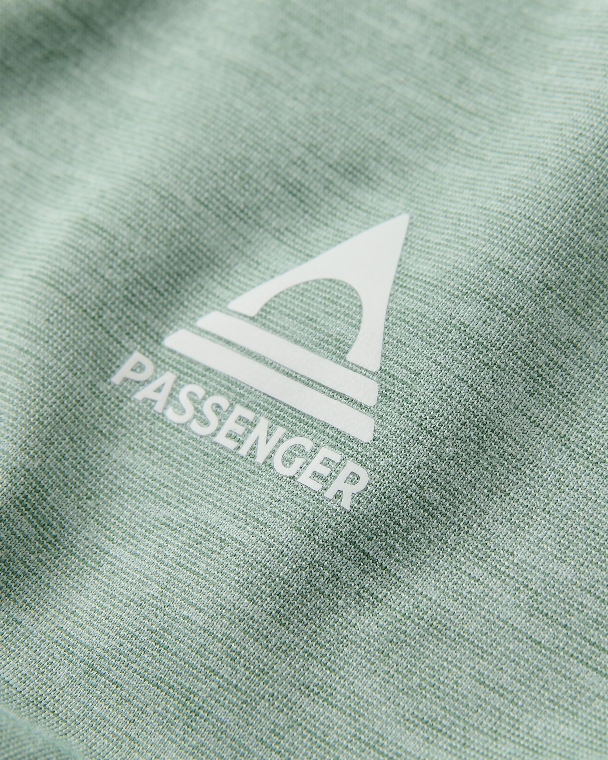 Sunvale Lightweight UPF50 LS T-Shirt - Pistachio Marl - Flatlay