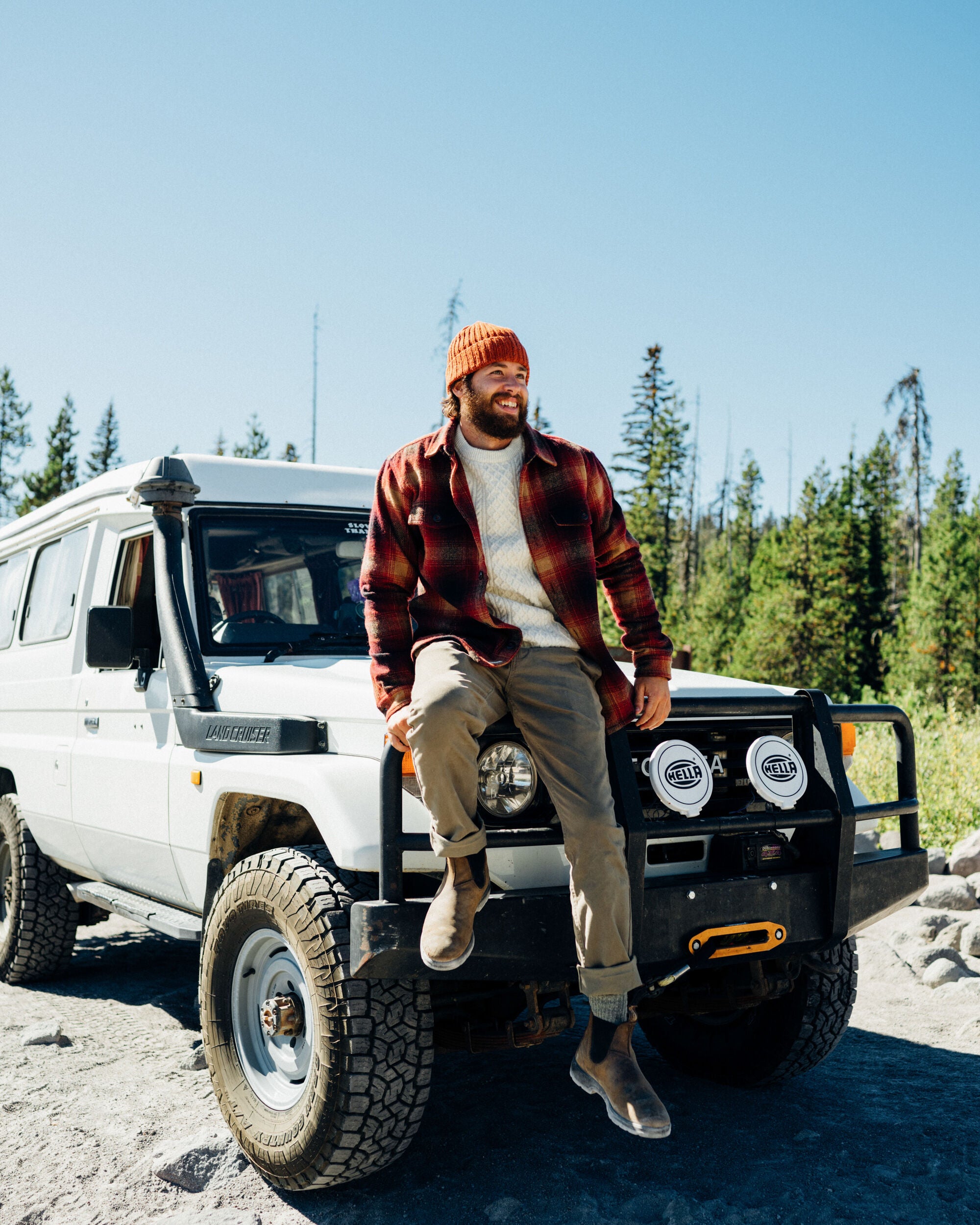 Barren Overshirt - Wine - Lifestyle